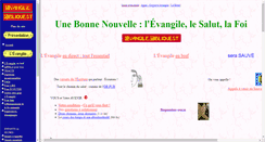 Desktop Screenshot of evangile.bibliquest.org
