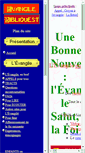 Mobile Screenshot of evangile.bibliquest.org