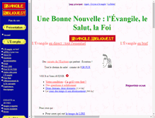 Tablet Screenshot of evangile.bibliquest.org